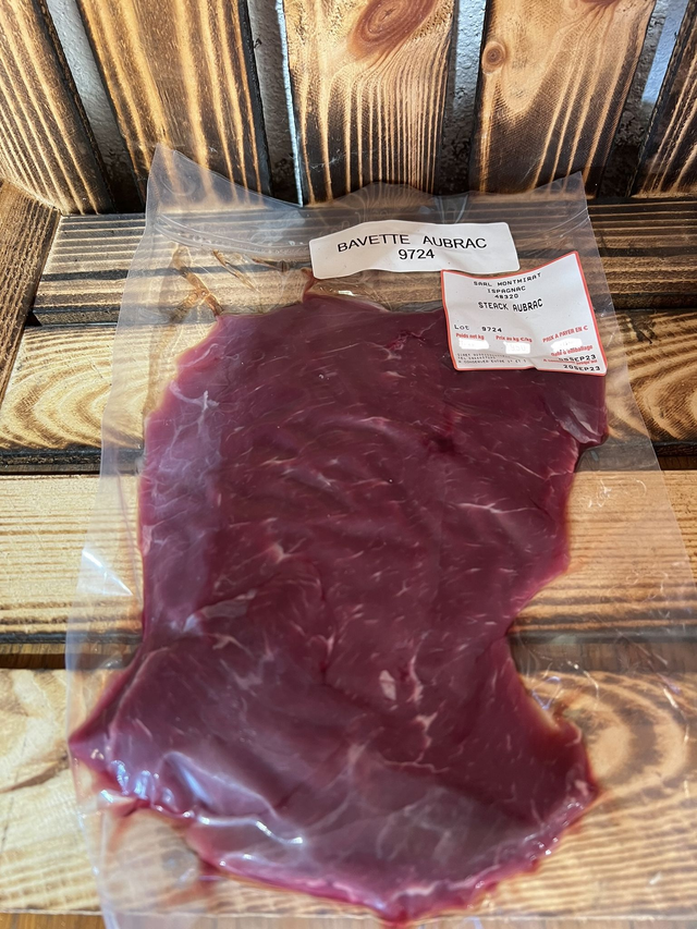Steack Aubrac: Bavette 360g