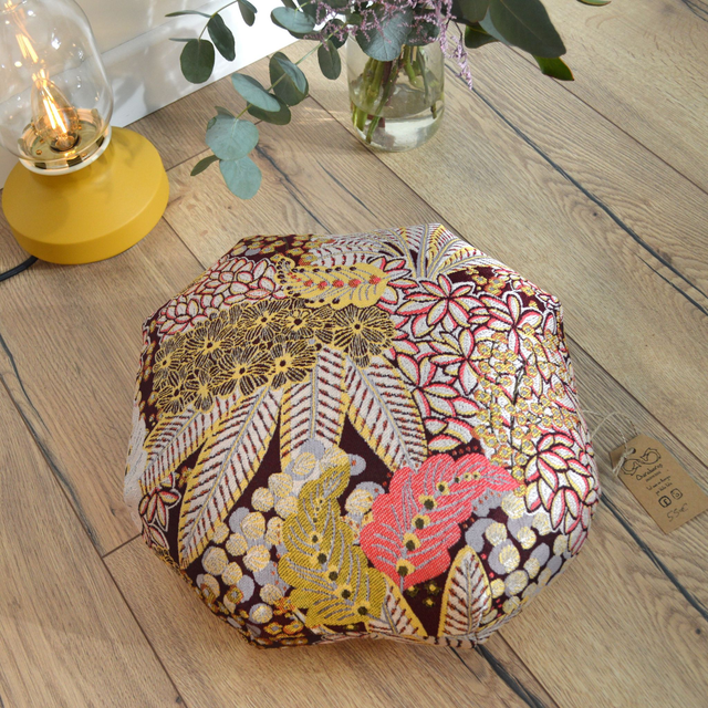 Coussin de méditation OVÉ Végétations D'or