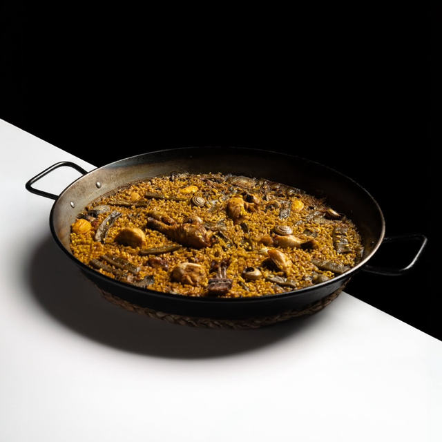 Paella valenciana tradicional 🐔 (Minimum 4 personnes, maximum 20)