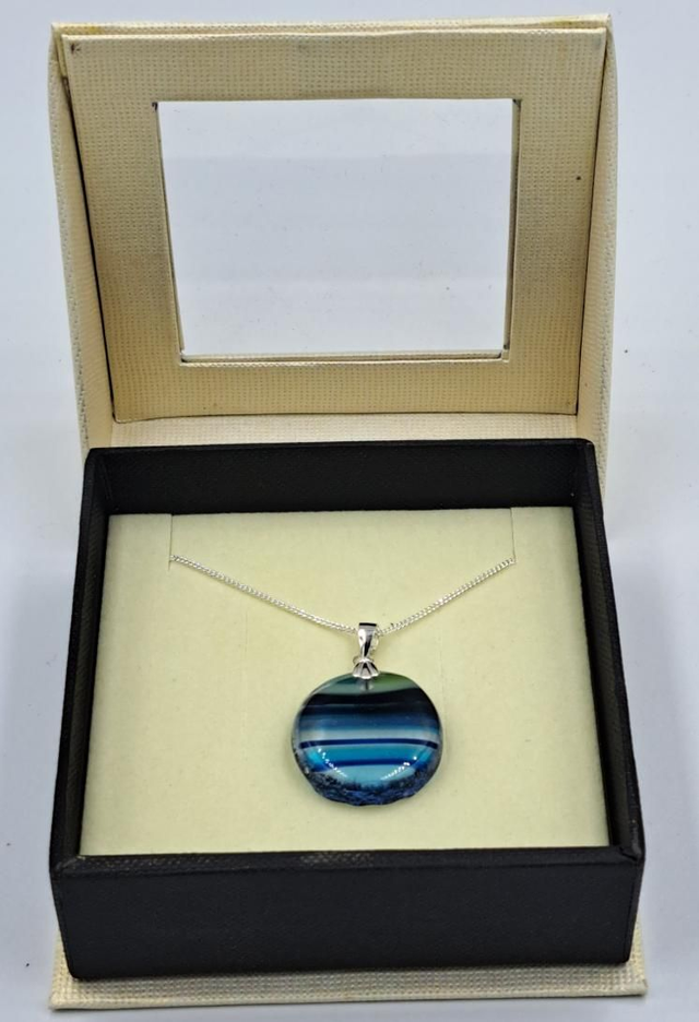 Stringer Strip Blue Pendant 