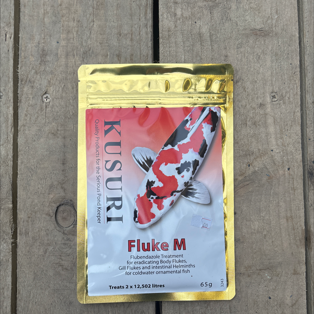 Fluke M 65g - Flubendazole Treatment for eradicating body flukes - treats 2x12502L