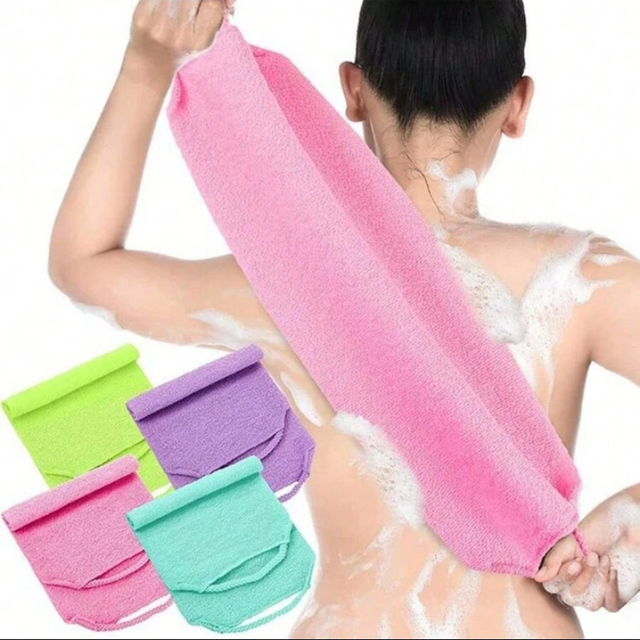 Stretchable Long Exfoliating Back Scrubber Loofah 