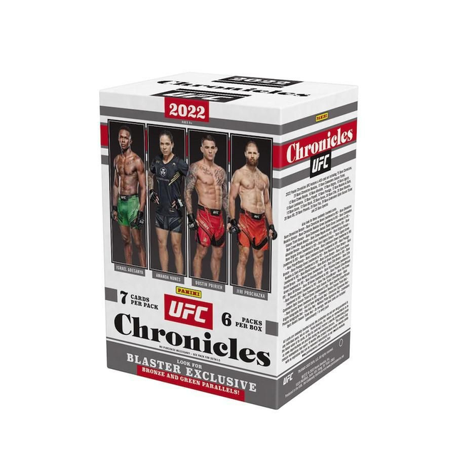 Panini Chronicles 2022 UFC 6 Pack Blaster Box 