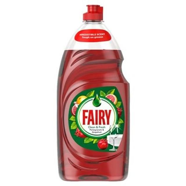 Fairy Clean &amp; Fresh Washing Up Liquid Pomegranate &amp; Grapefruit