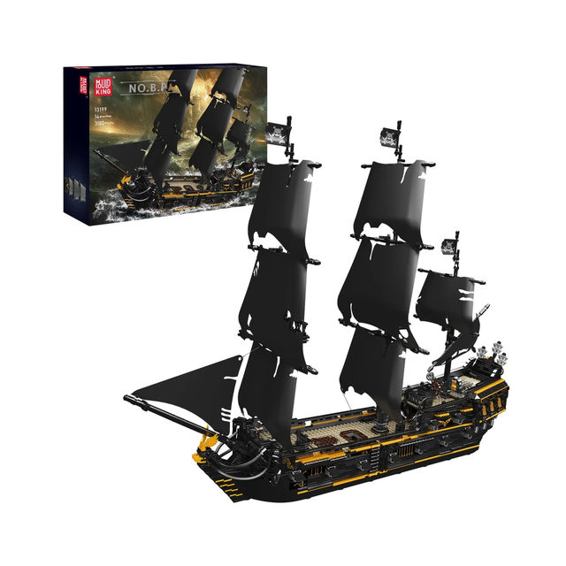 Mould King® 13199 Black Pearl