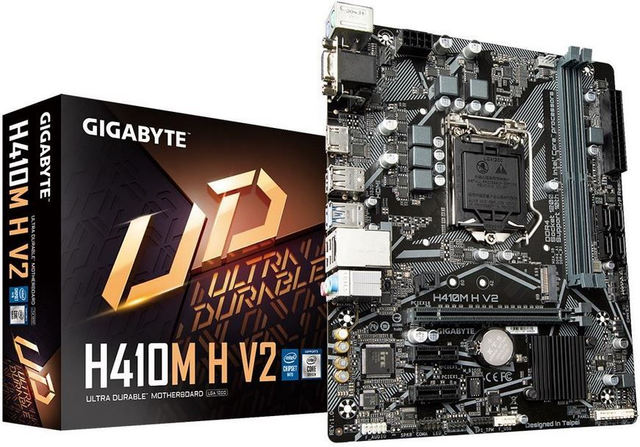 Gigabyte H410M H V2 (Socket 1200/H470/DDR4/S-ATA 600/Micro ATX)