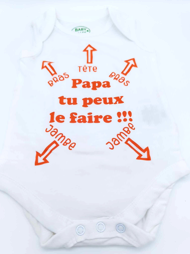 Body sans manches pour Papa