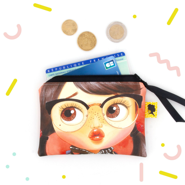 Porte monnaie zip BETSY