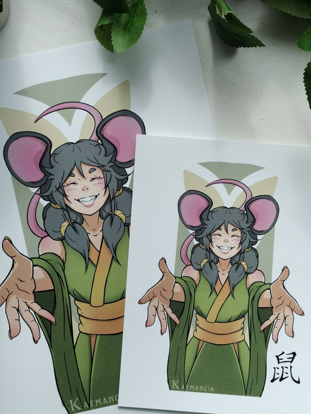 Affiche-Zodiaque chinois-Rat