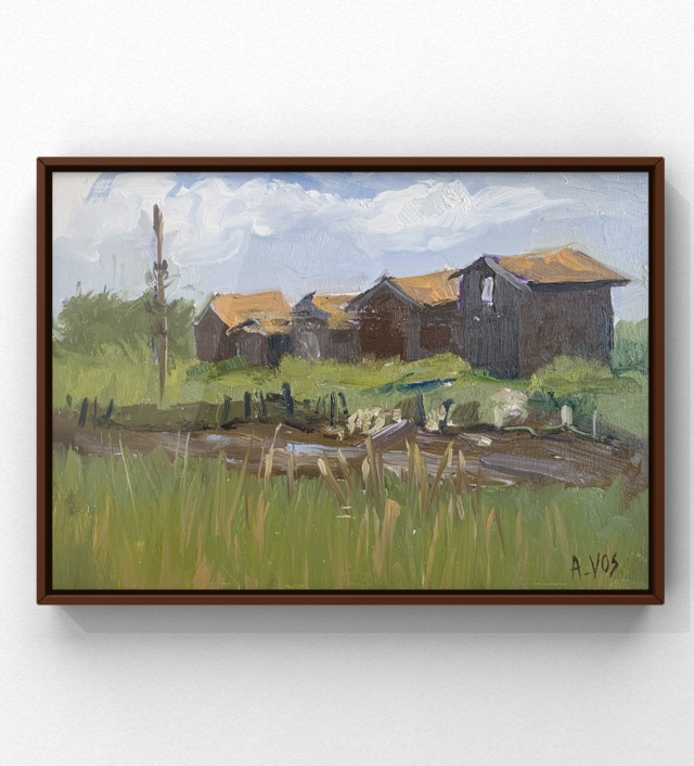 Les cabanes du port de la Mole - Gujan