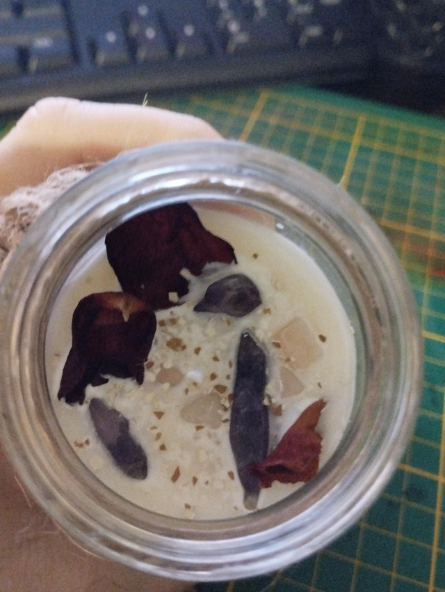 Grande bougie d'intention