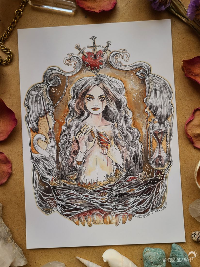 The Beauty of Sacrifice - carte A5