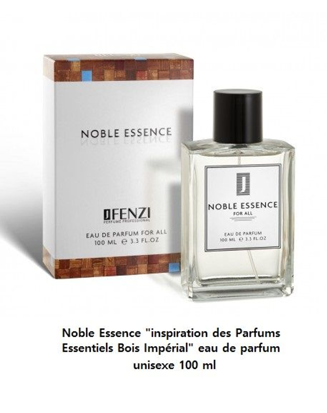 Noble Essence "inspi des Parfums Essentiels Bois Impérial" eau de parfum unisexe 100 ml