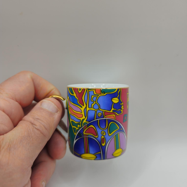 Ensemble de 4 tasses et sous-tasses à café