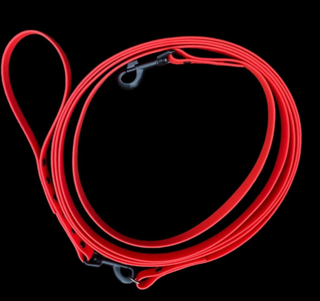 Red Waterproof Longline With Removable Handle 
