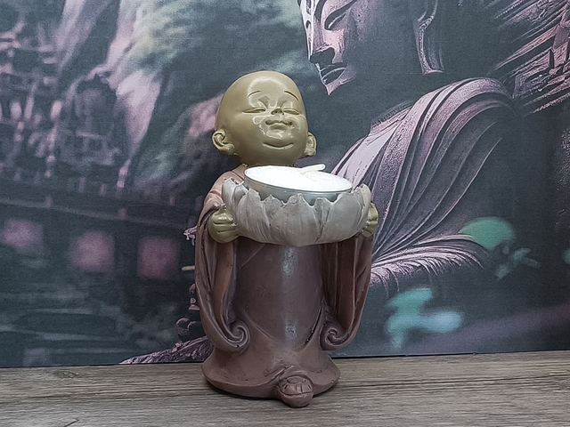 Bouddha chauffe plat