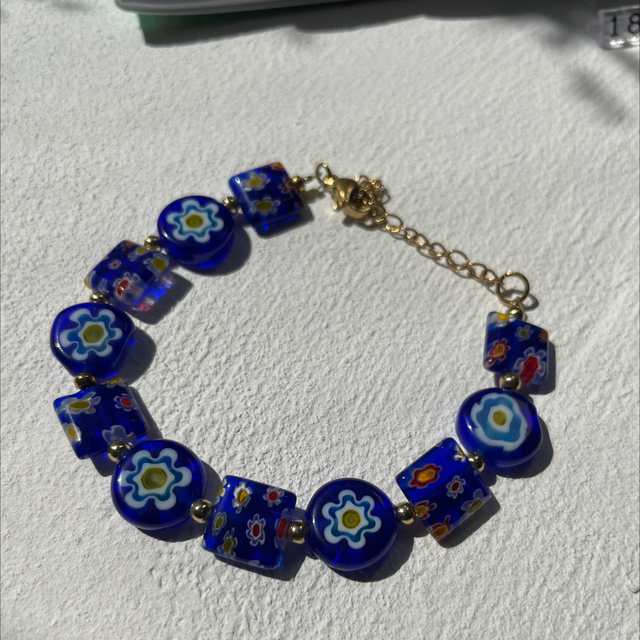 Bracelet Millefiori Yucca bijoux 