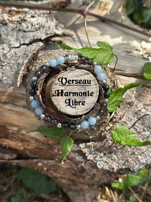 *Bracelet Astro* Verseau – « Harmonie Libre »