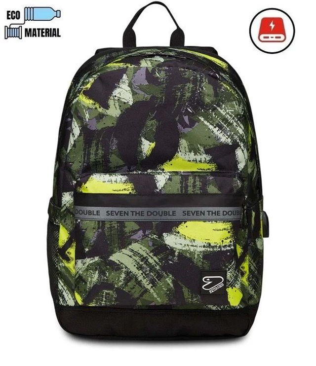 ZAINO Seven® THE DOUBLE PRO ESTENSIBILE CON POWERBANK