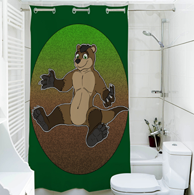 Otter: Duschvorhang 140cm x 200cm
