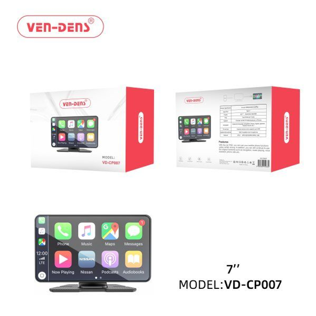 In-car infotainment CarPlay Type-C IPS 7″ Display (Qty 10)