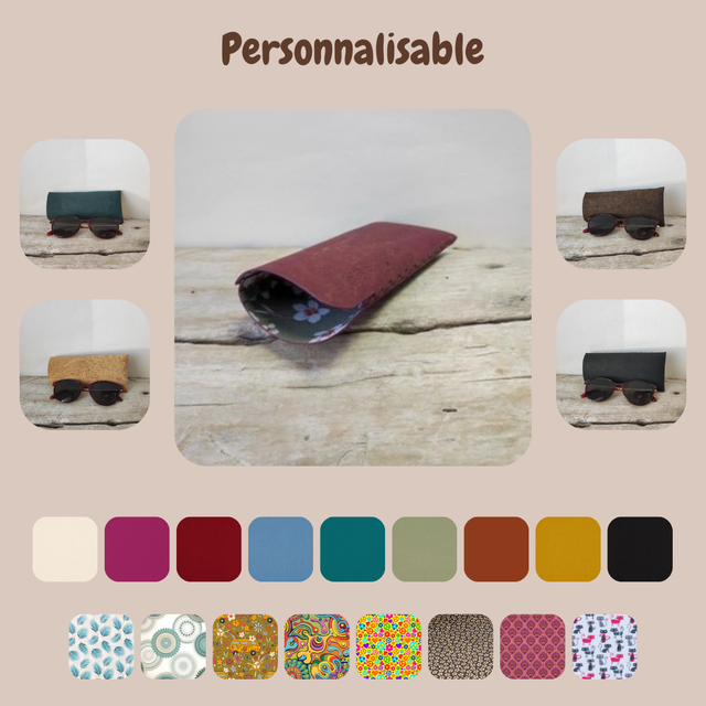 Pochette Lunettes Sun Personnalisable