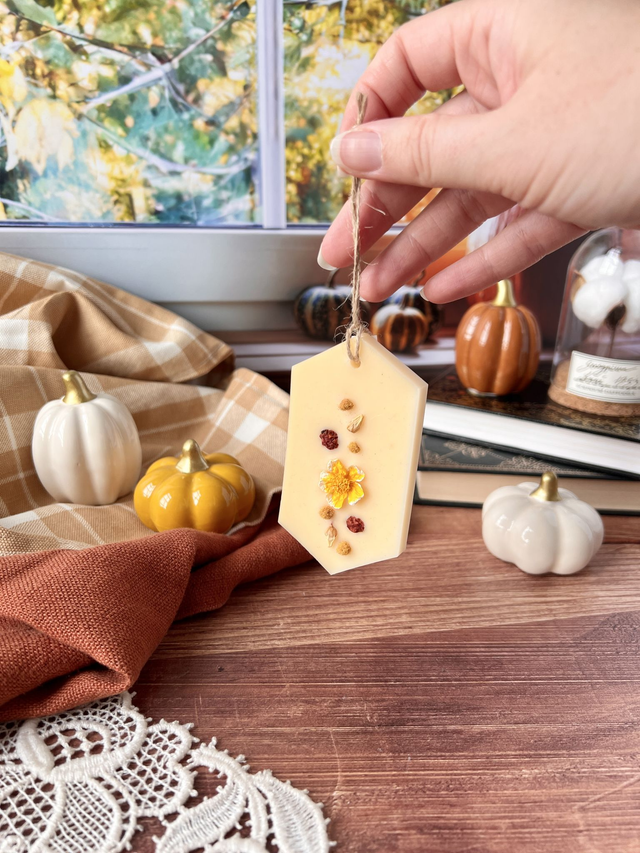 🍁 Suspension parfumée Café - 2 en 1