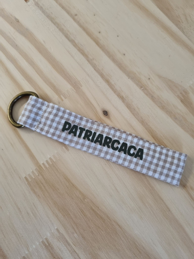 Porte-clé &quot;patriarcaca&quot;