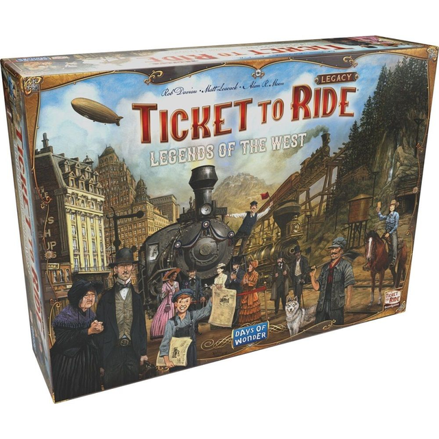 Days of Wonder Ticket To Ride Legacy - Legends The West