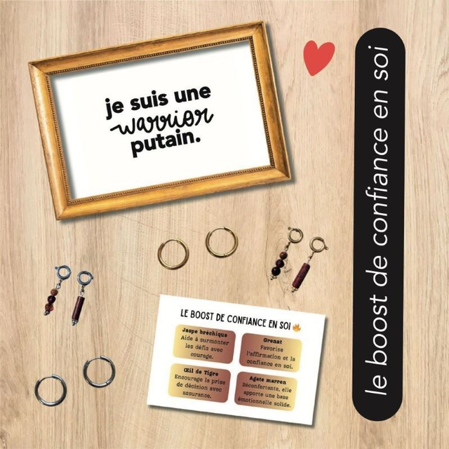 Coffret Mood - Je suis une warrior putain.