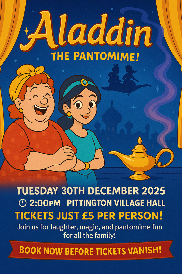 Pantomime - Aladdin - Tue 30th Dec 2025