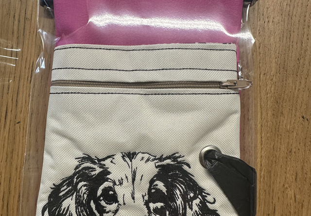 Dog Walking Bag - Long Haired Dachshund 