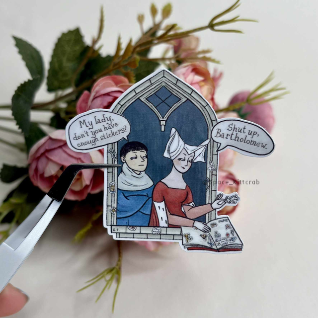 Bartholomew single sticker (posamezna nalepka)
