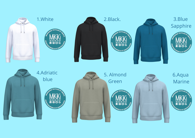 NS401 - Sweat-shirt écoresponsable à capuche unisexe