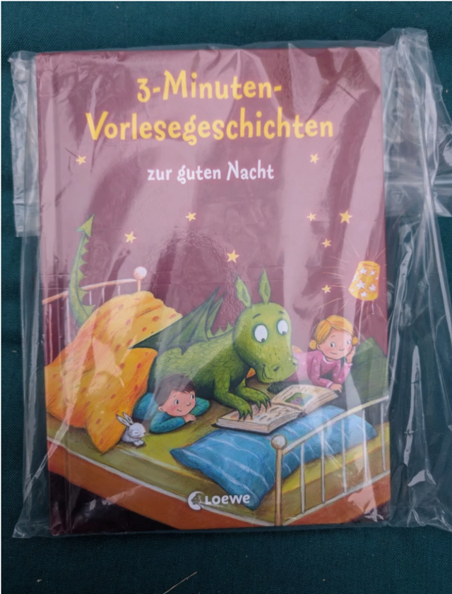 3-Minuten-Vorlesegeschichten zur guten Nacht | Kinderbuch | B-Ware neu