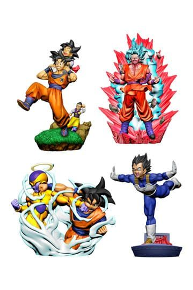 Dragon Ball Super: Dracap Trading (Birth Limit Breaking Ver.) 4-Pack Figures 