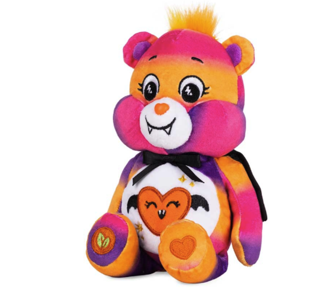 CARE BEARS 22CM PLUSH - HALLOWEEN - SPOOKY SPARKLE BEAR