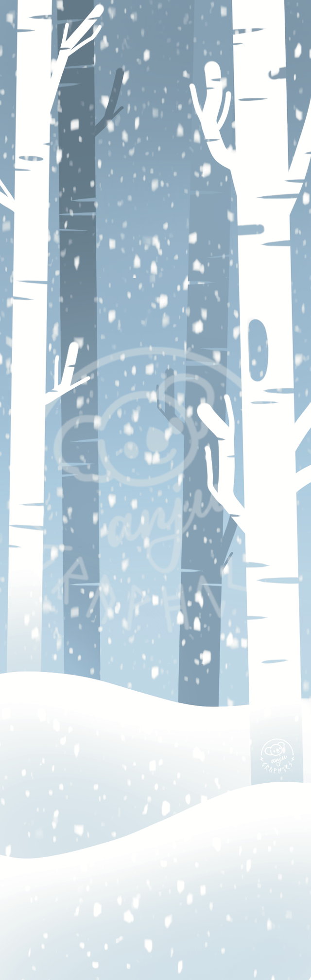 DAY 11 - Neige - Marque-Page