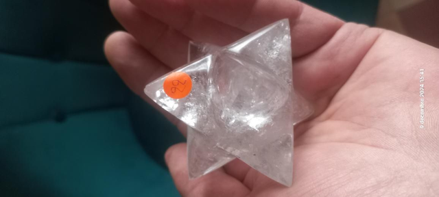Petite Merkaba cristal de roche 