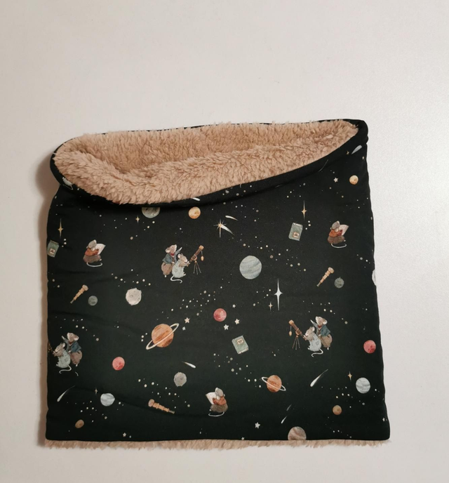 Snood enfant Souris Astronaute 