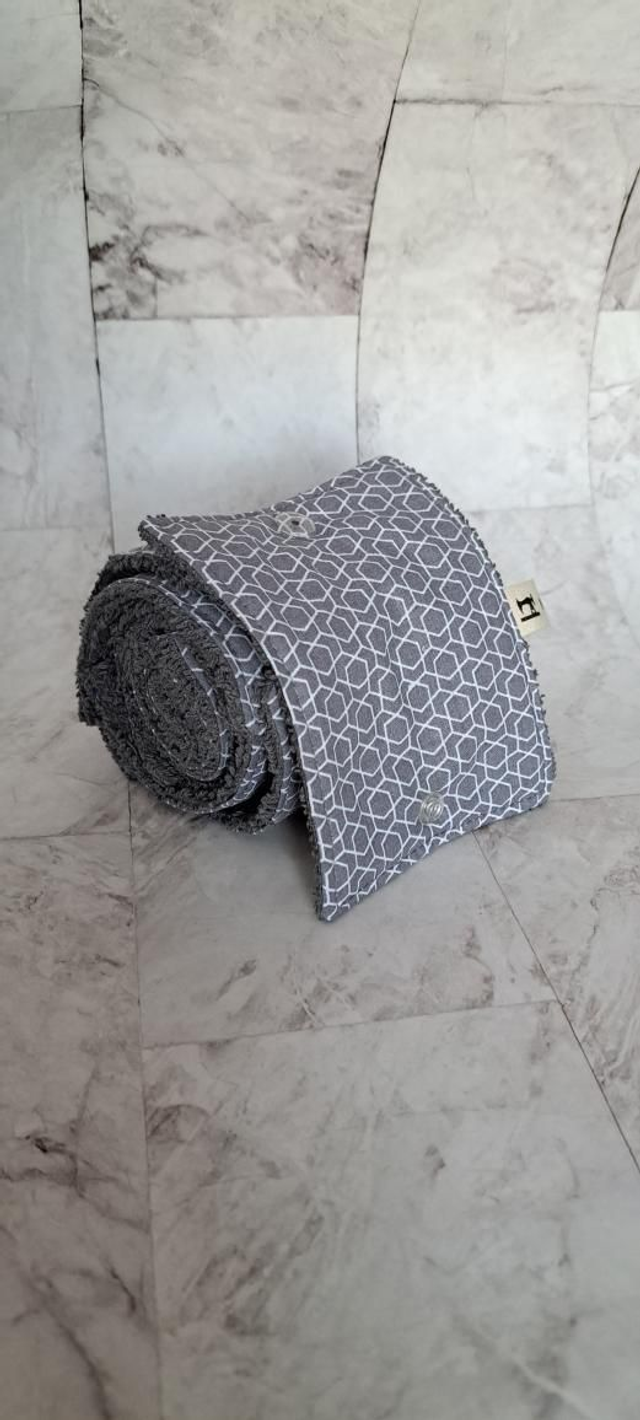 Papier toilette lavable 10 feuilles avec pressions cube