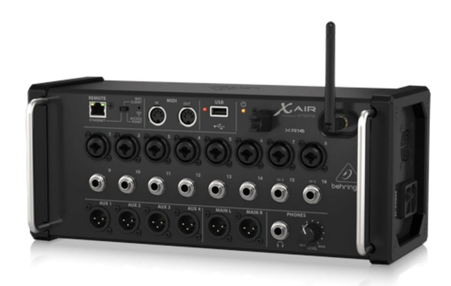 Behringer X Air XR16 Digital ljudmixer med väska