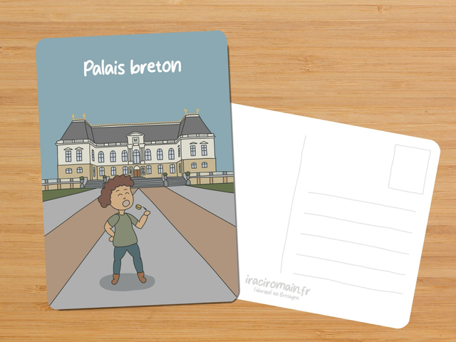 Carte postale " Palais breton "