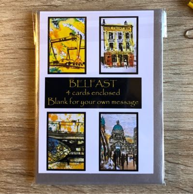 Belfast Landmark card pack 1