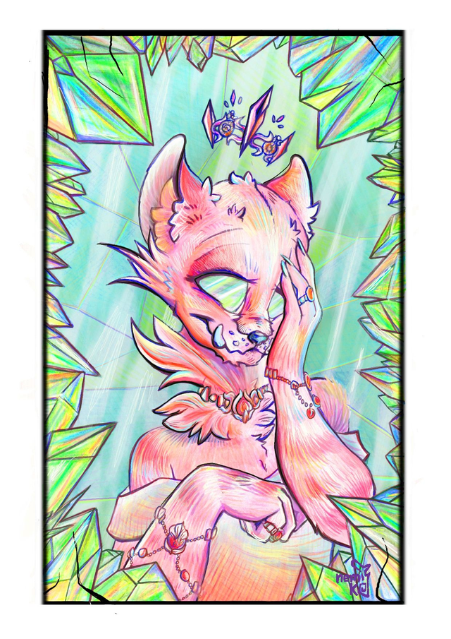 Série carte de personnage - Becky