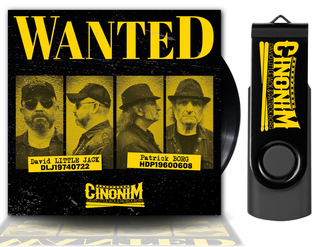 Album WANTED CD + Clé USB