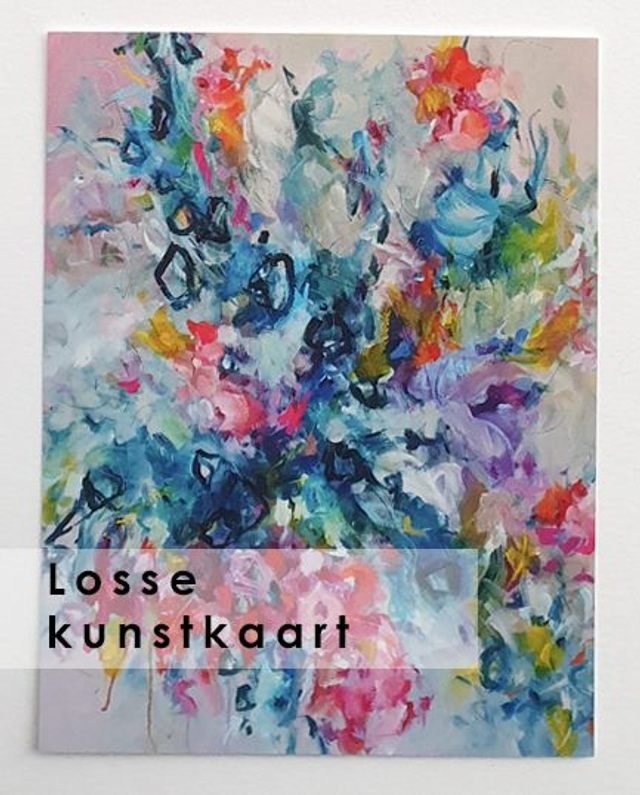 Losse kaart met envelop wit - Out of my mind