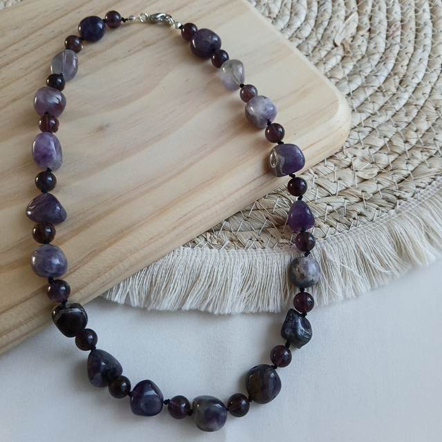 Dames ketting Amethist (1.174)