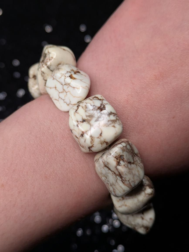 Bracelet howlite 
