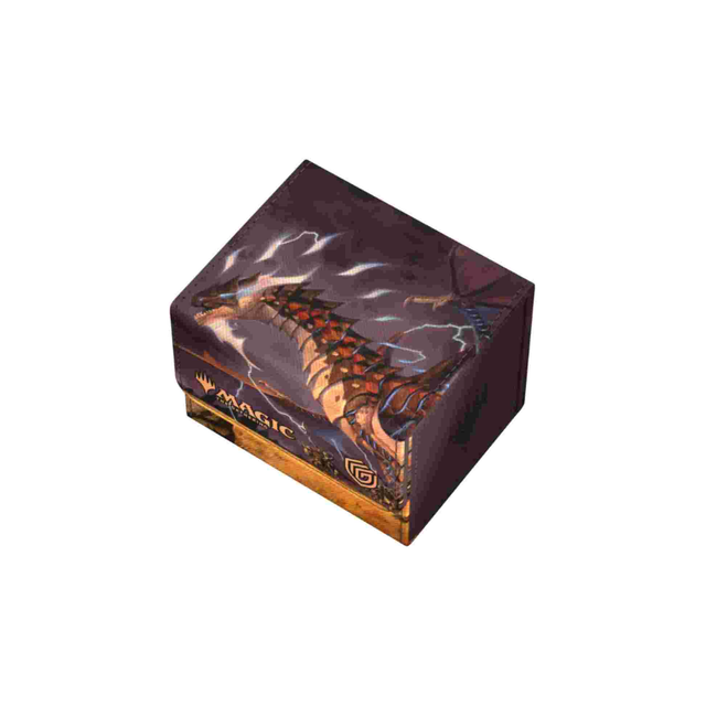 Deck Case 100+ Tarkir Dragonstorm &quot;Neriv Heart of the Storm&quot; Xenoskin Sidewinder Art Magic  